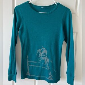 Blue Vintage Long Sleeve
